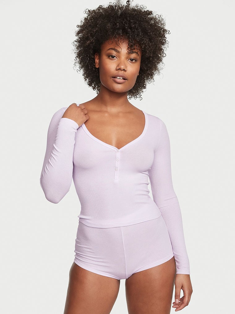 Set-de-Pijama-con-Short-Henley-Victorias-Secret-11201144-08P7