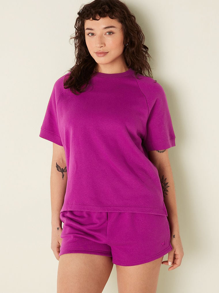 Sudadera-Polar-Cropped-de-Manga-Corta-Pink-11216651-3Z4K