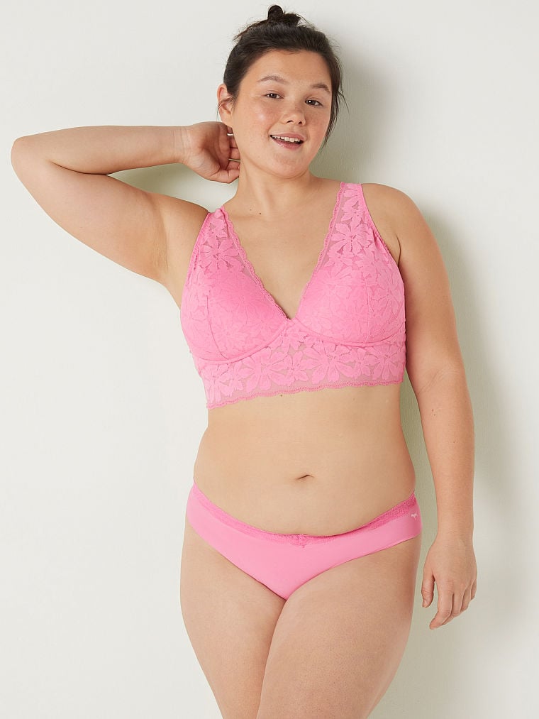 Bralette-Escotado-con-Encaje-Ligeramente-Forrado-Pink-11221201-5NPK