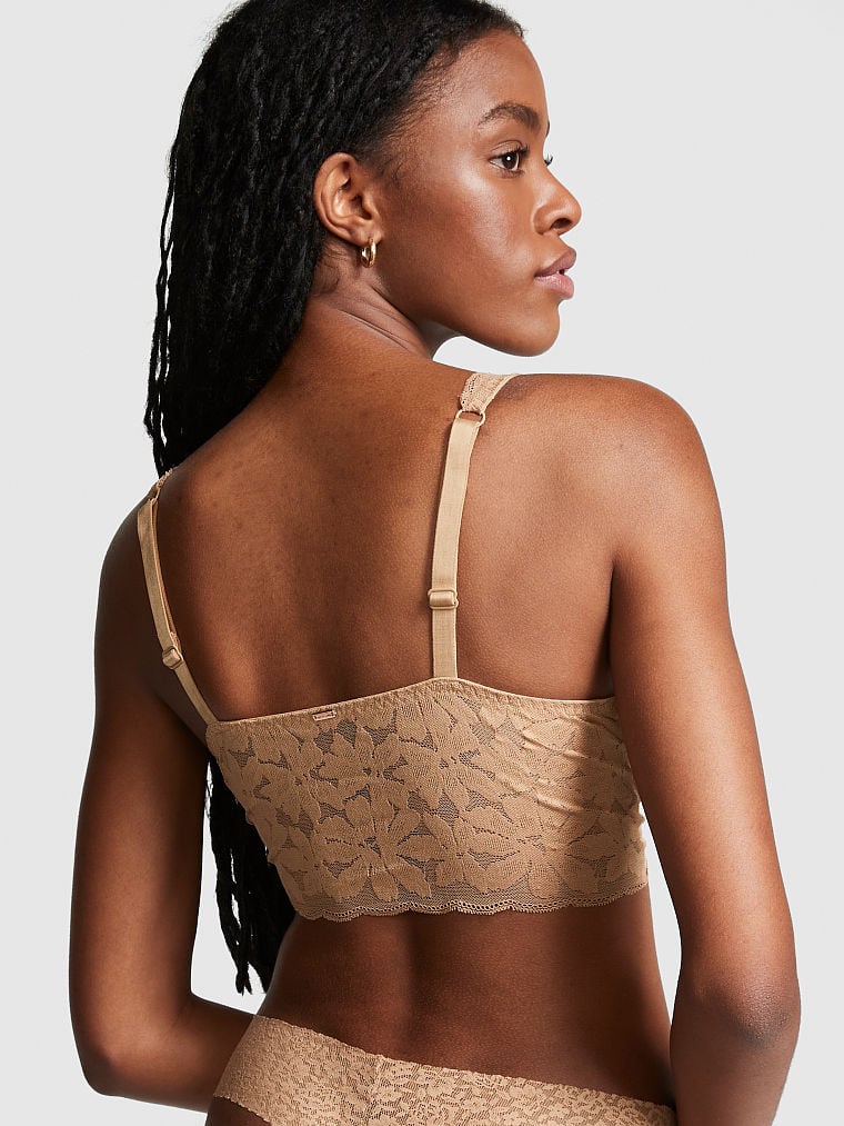 Bralette-Escotado-con-Encaje-Ligeramente-Forrado-Pink-11221201-62H0