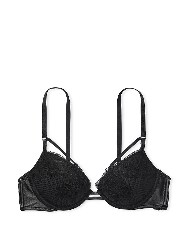 Bra-Push-Up-de-Encaje-y-Piel-Sintetica-Victorias-Secret-11210750-54A2