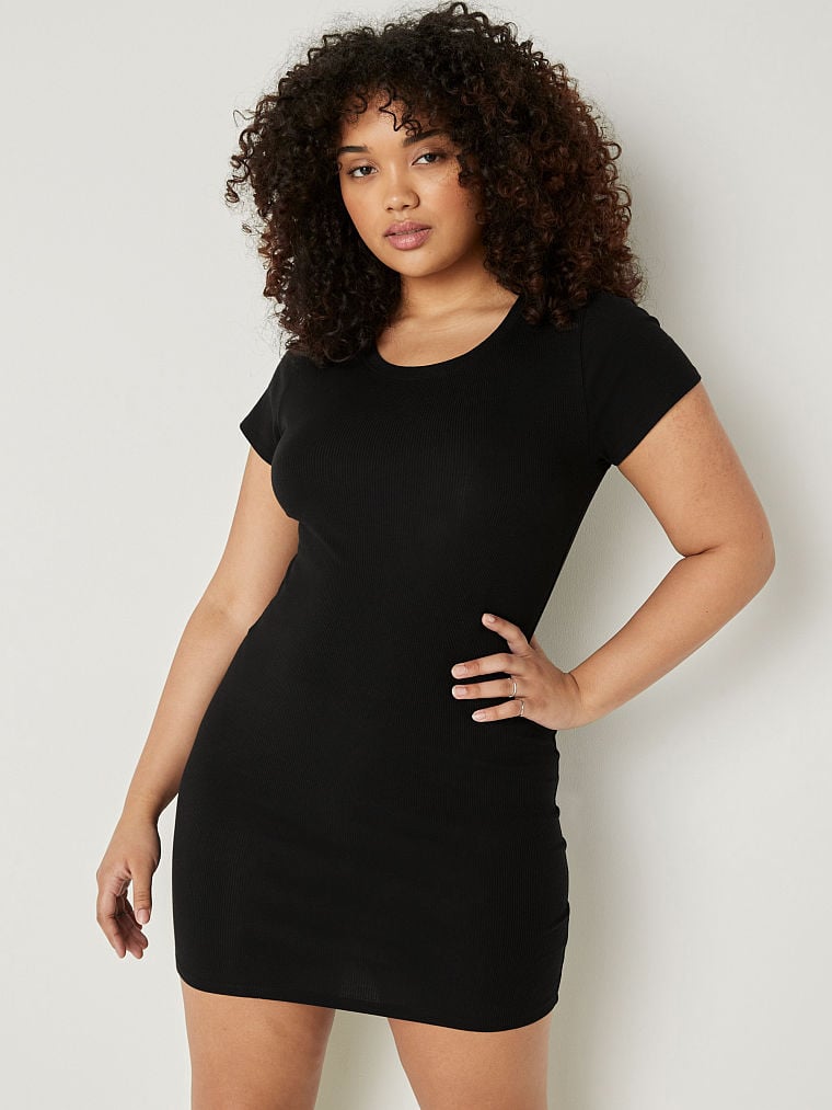 Mini-Vestido-Ajustado-de-Manga-Corta-Pink-11222437-3XZR