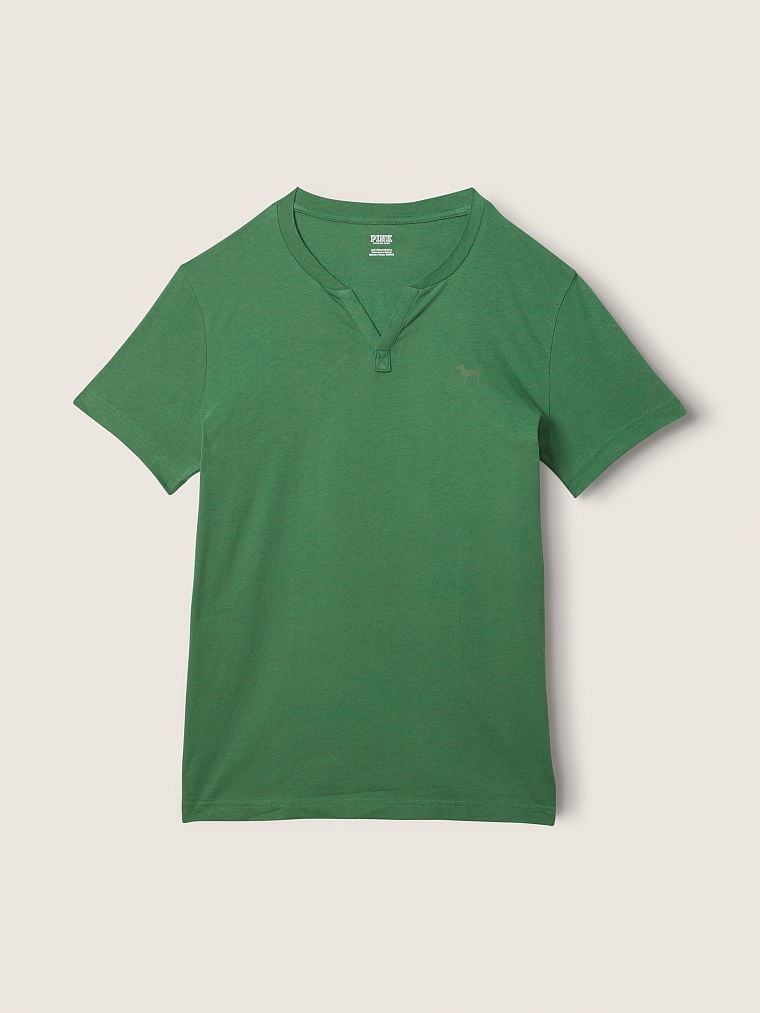 Playera-Campus-Manga-Corta-con-Cuello-Henley-Pink-11214076-5QNW