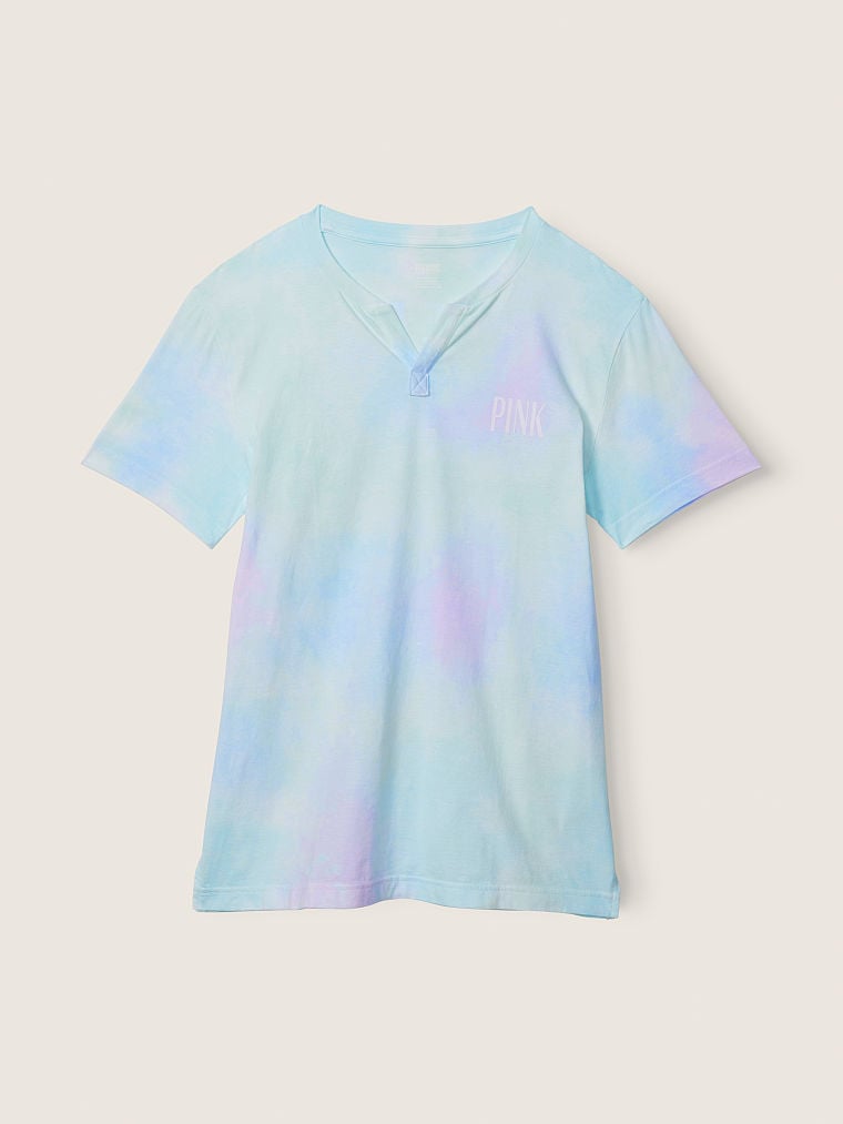 Playera-Campus-Manga-Corta-con-Cuello-Henley-Pink-11214076-5XWC