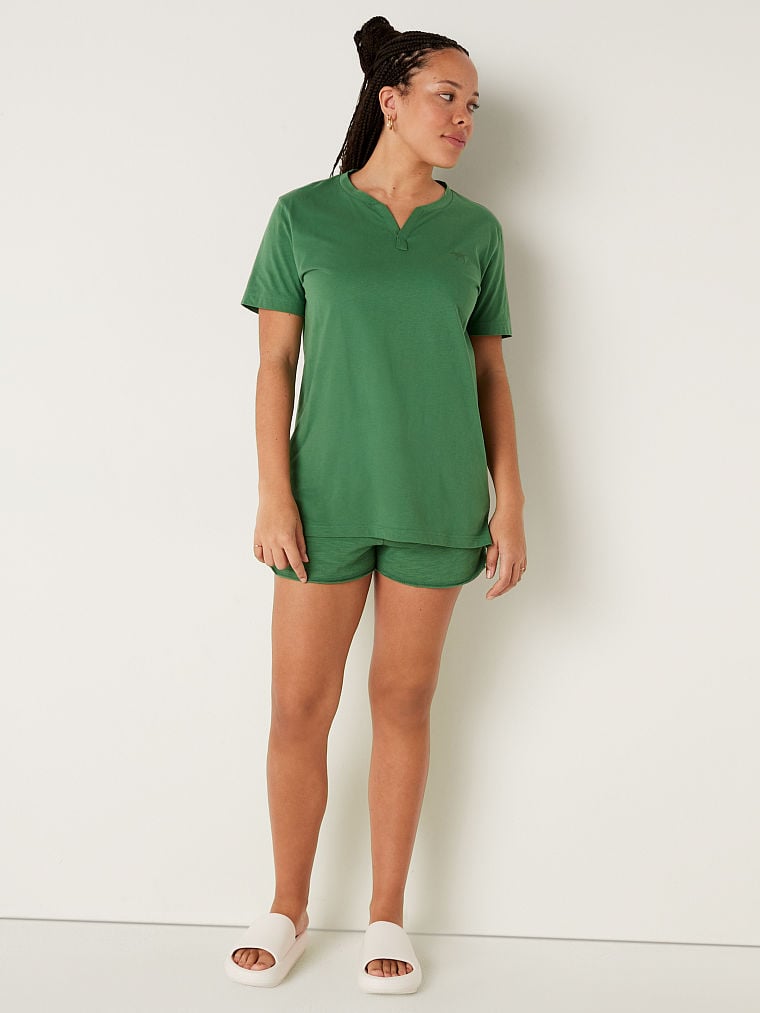 Playera-Campus-Manga-Corta-con-Cuello-Henley-Pink-11214076-5QNW