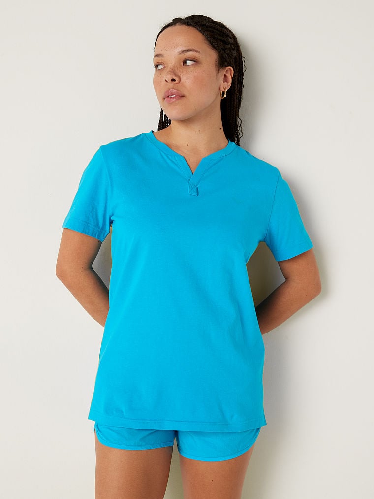 Playera-de-Manga-Corta-de-Algodon-Campus-Pink-11214076-5QM2