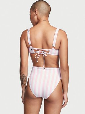 Bikini Bottom de Cobertura Completa con Cintura Alta Mix-and-Match