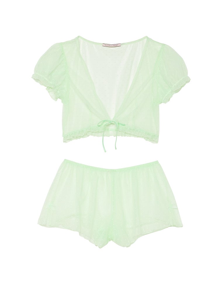 Romper-de-Top-Corto-y-Short-de-Malla-con-Lunares-Victorias-Secret-11219713-30K4