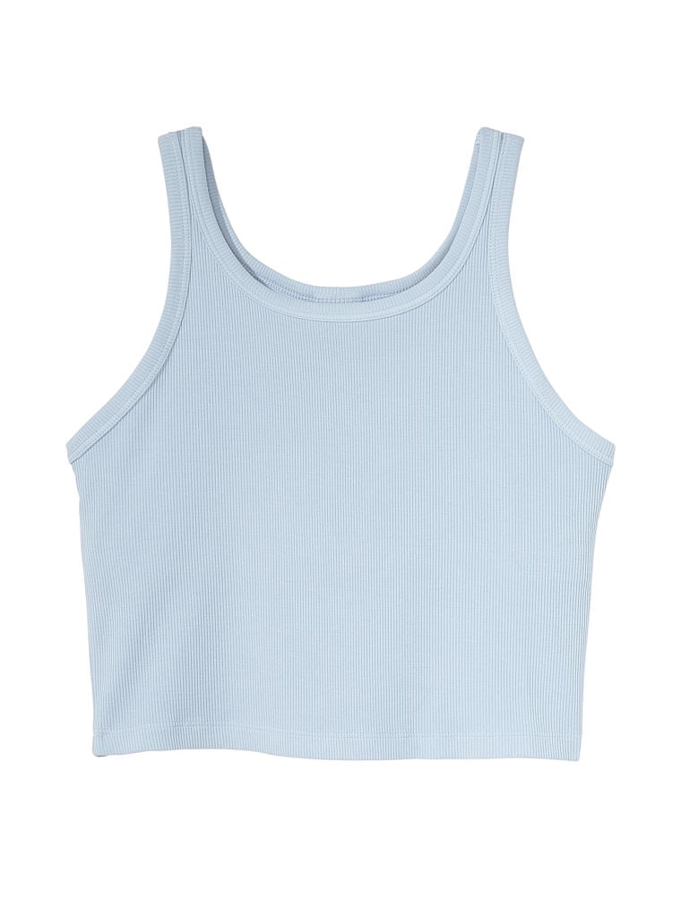 Crop-Top-Sin-Mangas-de-Tela-Acanalada-Victorias-Secret-Pink-11201028-5O2U