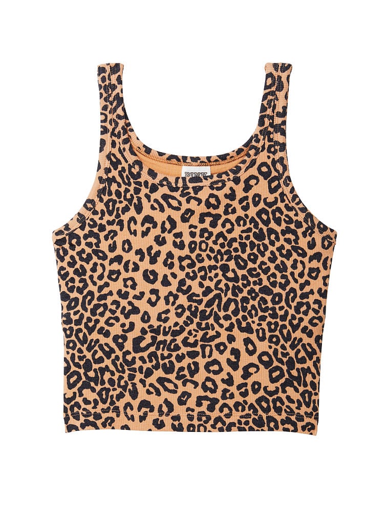 Crop-Top-Sin-Mangas-de-Tela-Acanalada-Victorias-Secret-Pink-11201028-62XM