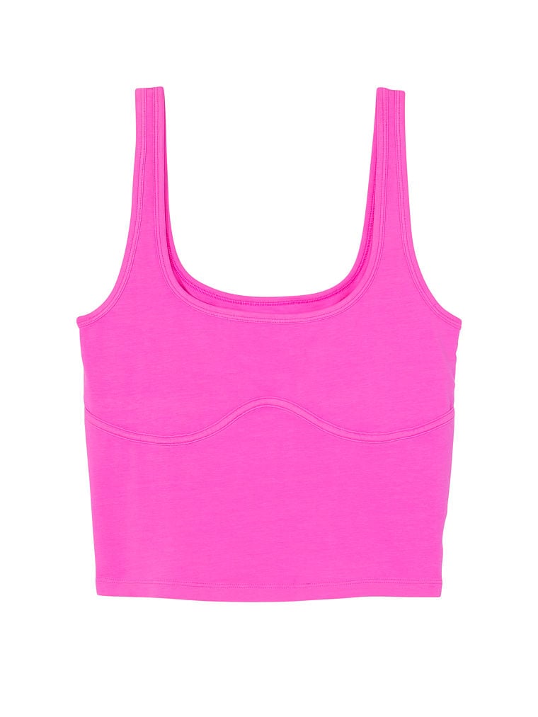 Crop-Top-Sin-Mangas-de-Algodon-Contour-Victorias-Secret-Pink-11222438-60GS