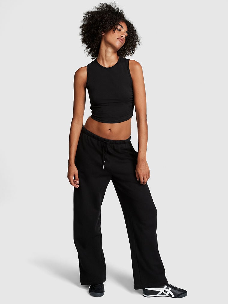 Crop-Top-Sin-Mangas-de-Algodon-con-Detalle-Fruncido-Victorias-Secret-Pink-11230117-3XZR