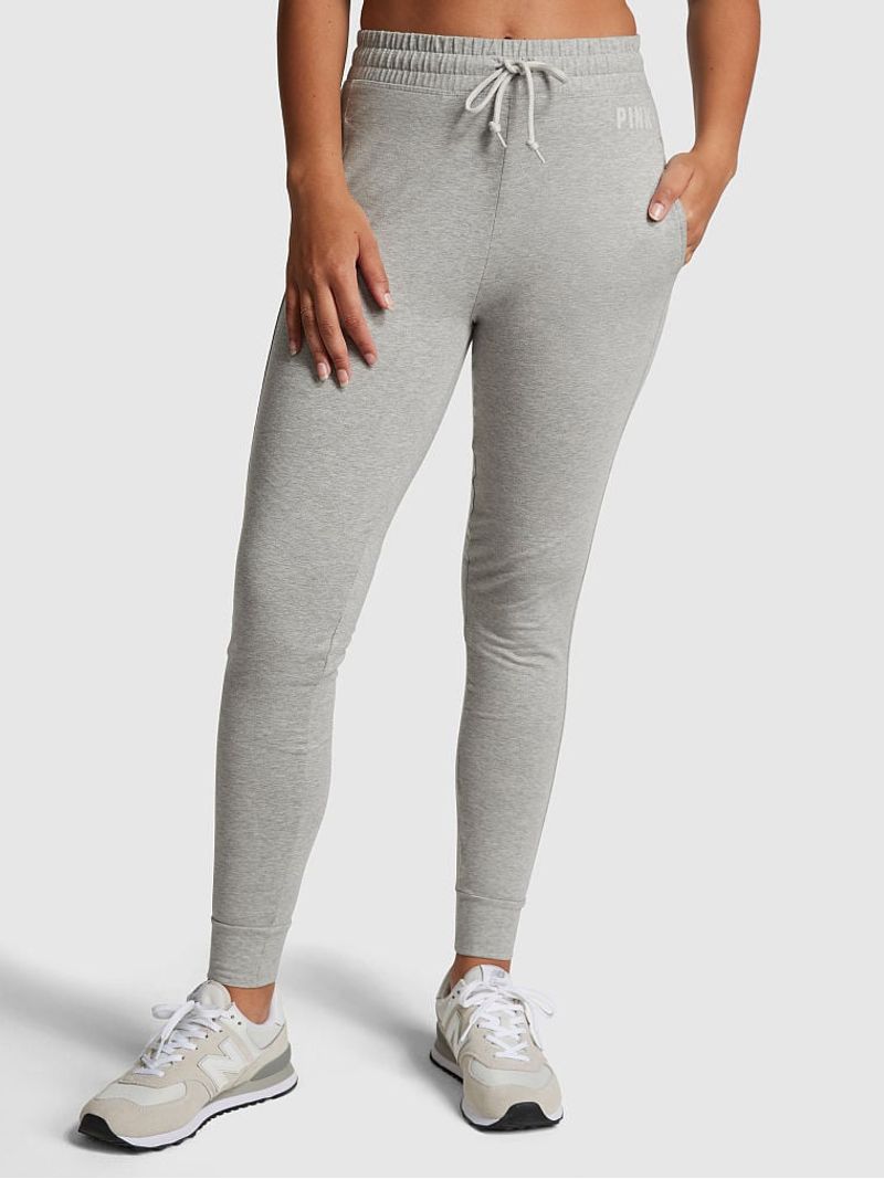 Pants de Algodon con Cintura Alta Leggings Victoria s Secret Tienda en Linea Victoria s Secret