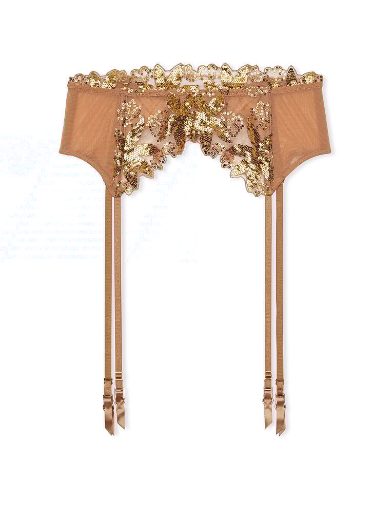 Liguero-con-Bordado-Floral-y-Lentejuelas-Doradas-Victorias-Secret-11230652-66BQ