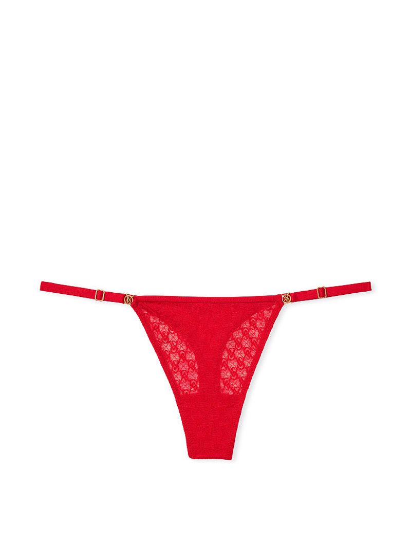 Panty Tanga de Encaje con Tiras Ajustables Icon by Victoria s