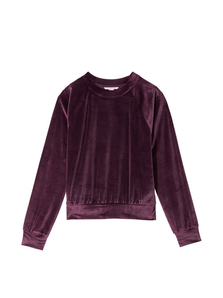 Playera-de-Cuello-Redondo-de-Terciopelo-Acanalado-Victorias-Secret-11230645-21P9