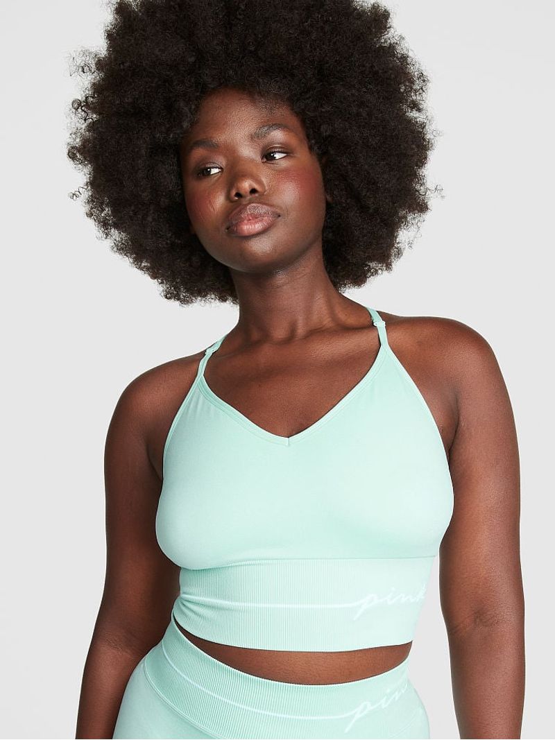 Green store sports bra