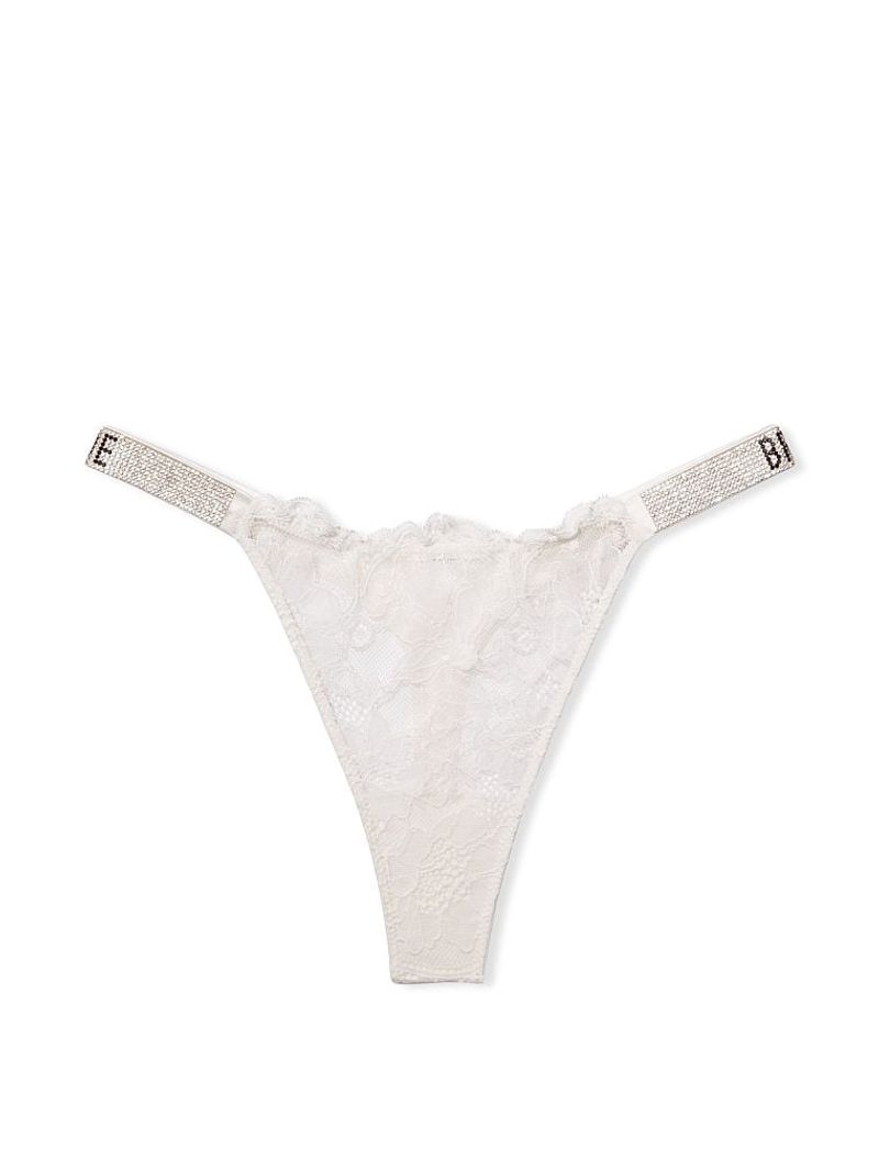 Panty Tanga con Brillo Bombshell, Shine Strap