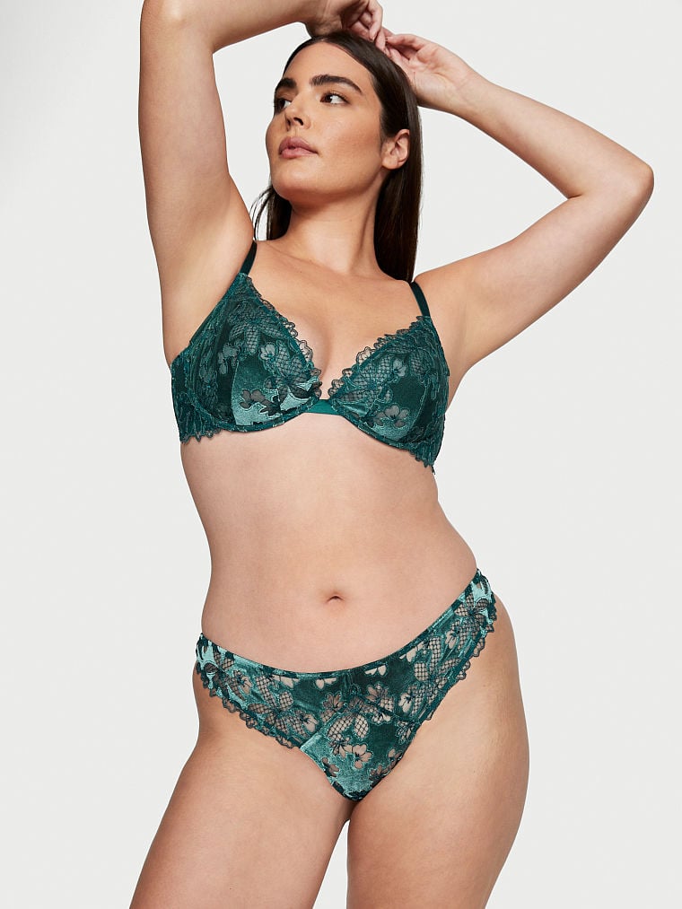Bra-Demi-de-Terciopelo-Escotado-con-Bordado-Floral-Victorias-Secret-11230623-5MGI