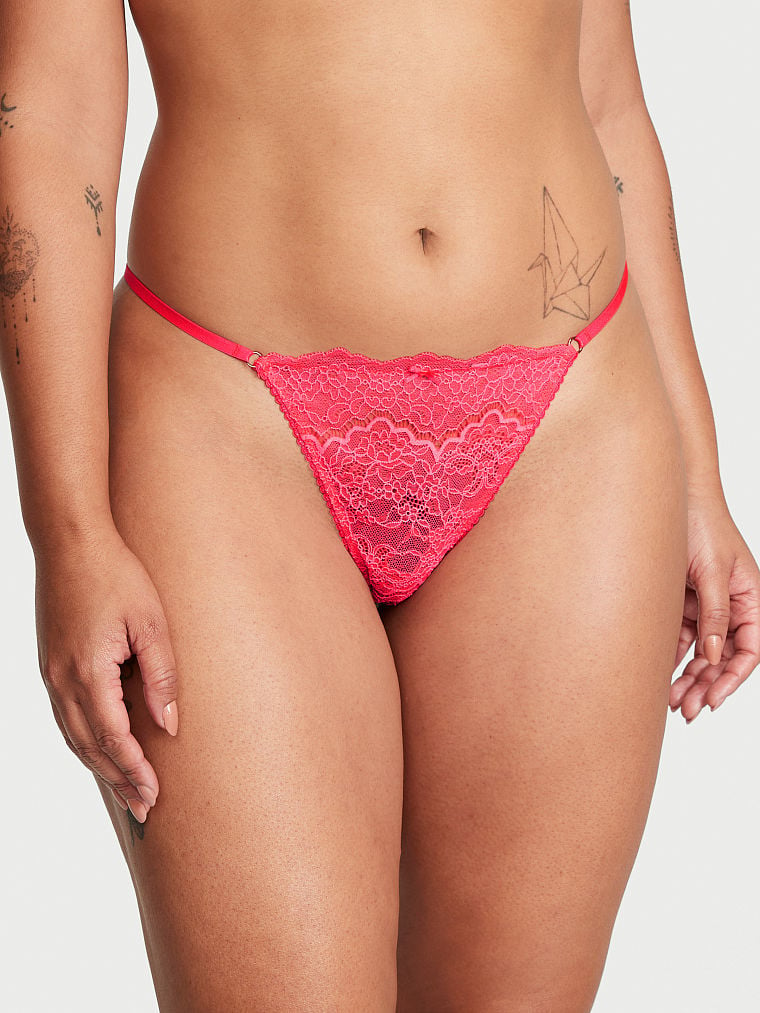 Panty V-String de Encaje