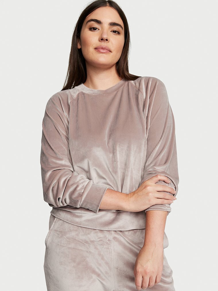 Playera-de-Cuello-Redondo-de-Terciopelo-Acanalado-Victorias-Secret-11230645-04BL