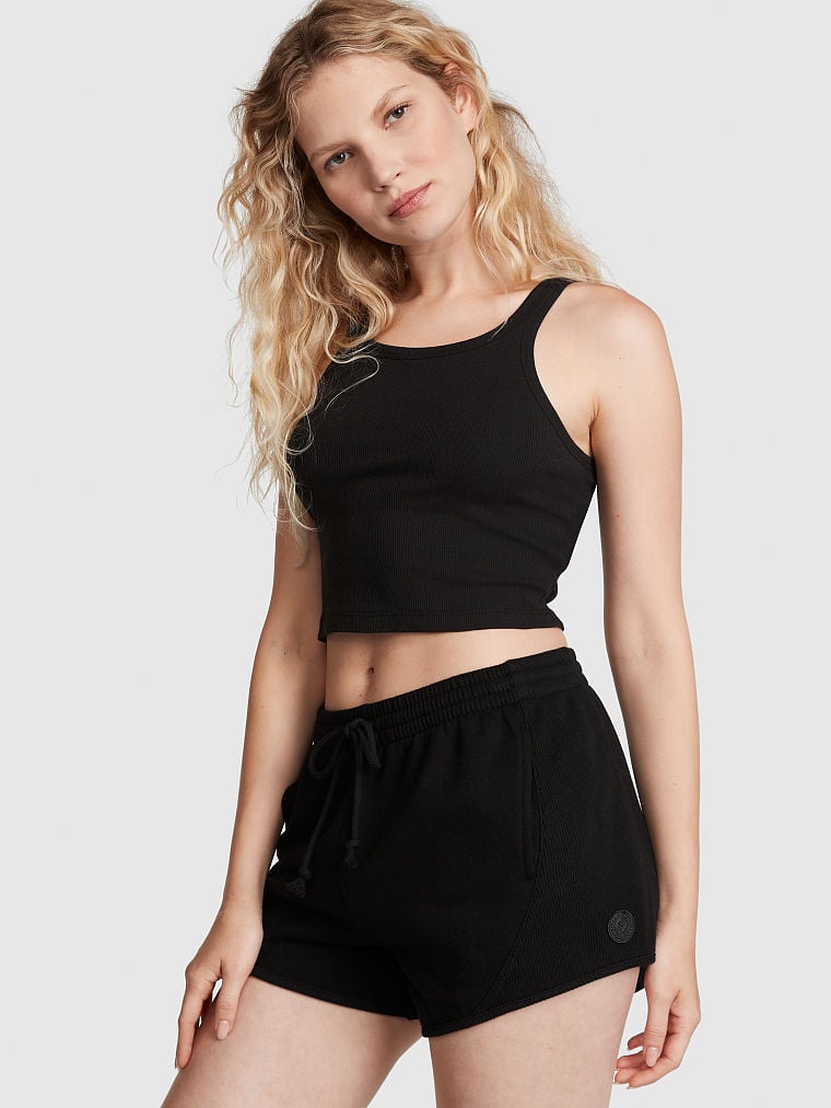 Shorts-con-Dobladillo-Curvo-de-Polar-Premium-PINK-11233545-3XZR