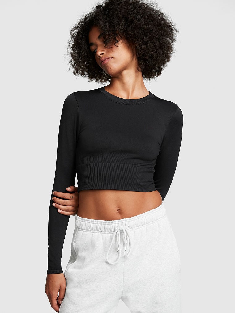 Crop-Top-de-Manga-Larga-Sin-Costuras-Victorias-Secret-Pink-11234609-3XZR