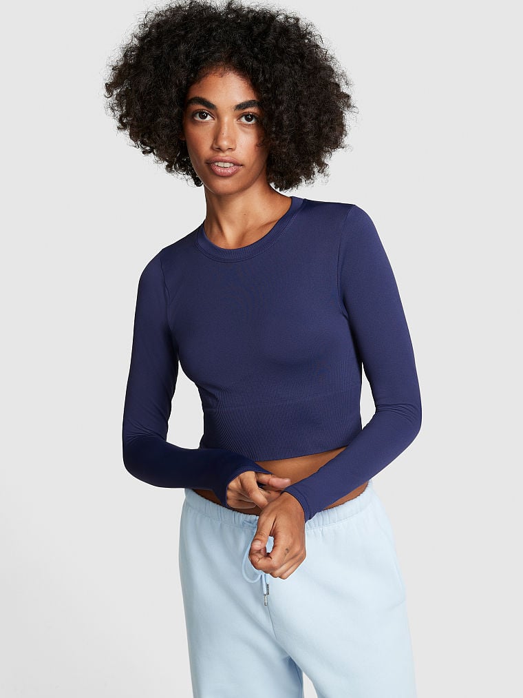 Crop-Top-de-Manga-Larga-Sin-Costuras-Victorias-Secret-Pink-11234609-5VCU