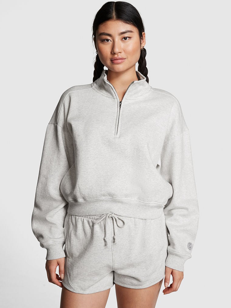 Sudadera-de-Polar-Premium-con-Media-Cremallera-Victorias-Secret-Pink-11234620-4BBW