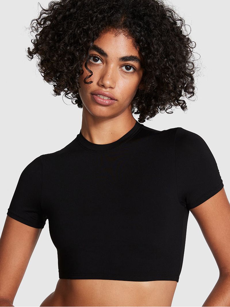 Playera Crop Lisa The Base