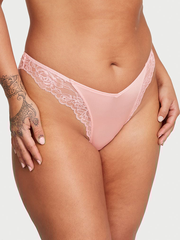 Panty-Tanga-de-Pierna-Alta-con-Ribete-de-Encaje-Victorias-Secret-11238014-3MQ4