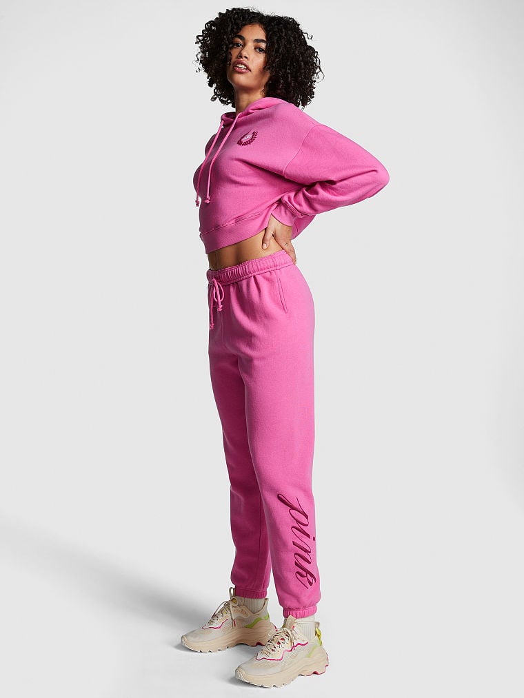 Pantalon De Survêtement Victoria's Secret - Couleur Rose Marbré - Neuf Avec étiquettes