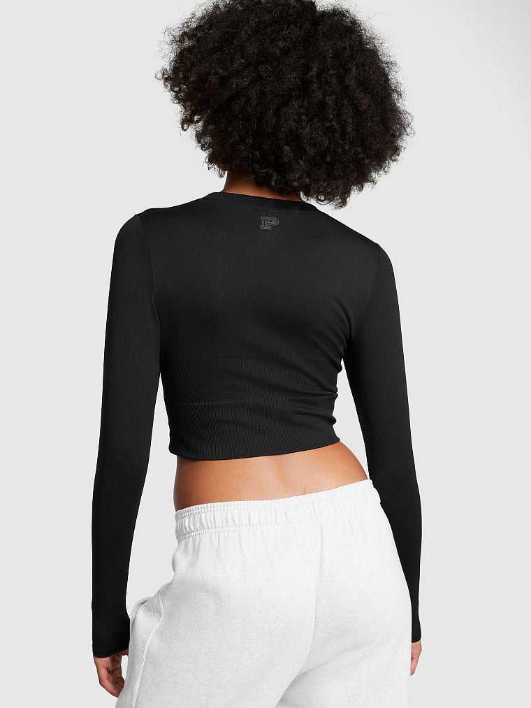 Crop-Top-de-Manga-Larga-Sin-Costuras-Victorias-Secret-Pink-11234609-3XZR