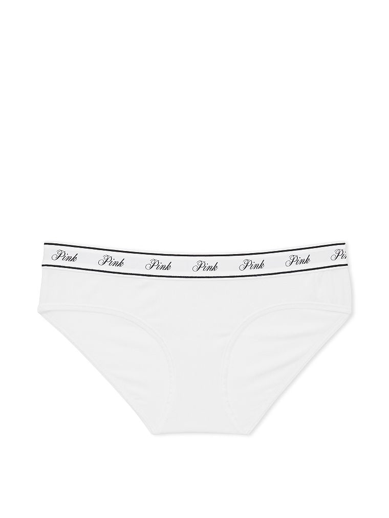 Panty Hiphugger de Algodón con Logo Hipster Victoria's Secret