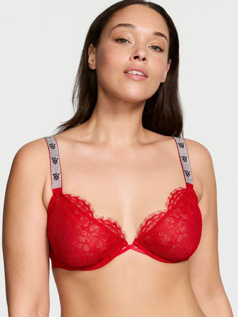 Bra-Demi-de-Encaje-con-Escote-Profundo-y-Tirantes-Brillantes-Sin-Forro-Victorias-Secret-11236390-86Q4