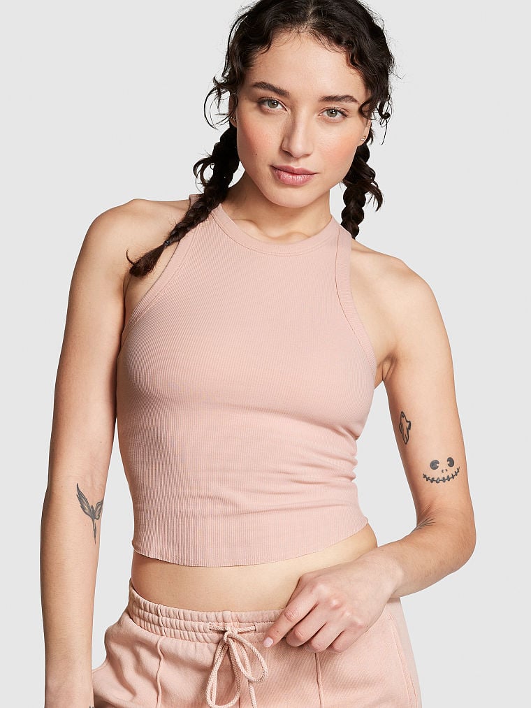 Playera-Acanalada-Sin-Mangas-con-Cuello-Alto-PINK-11242497-68ZS