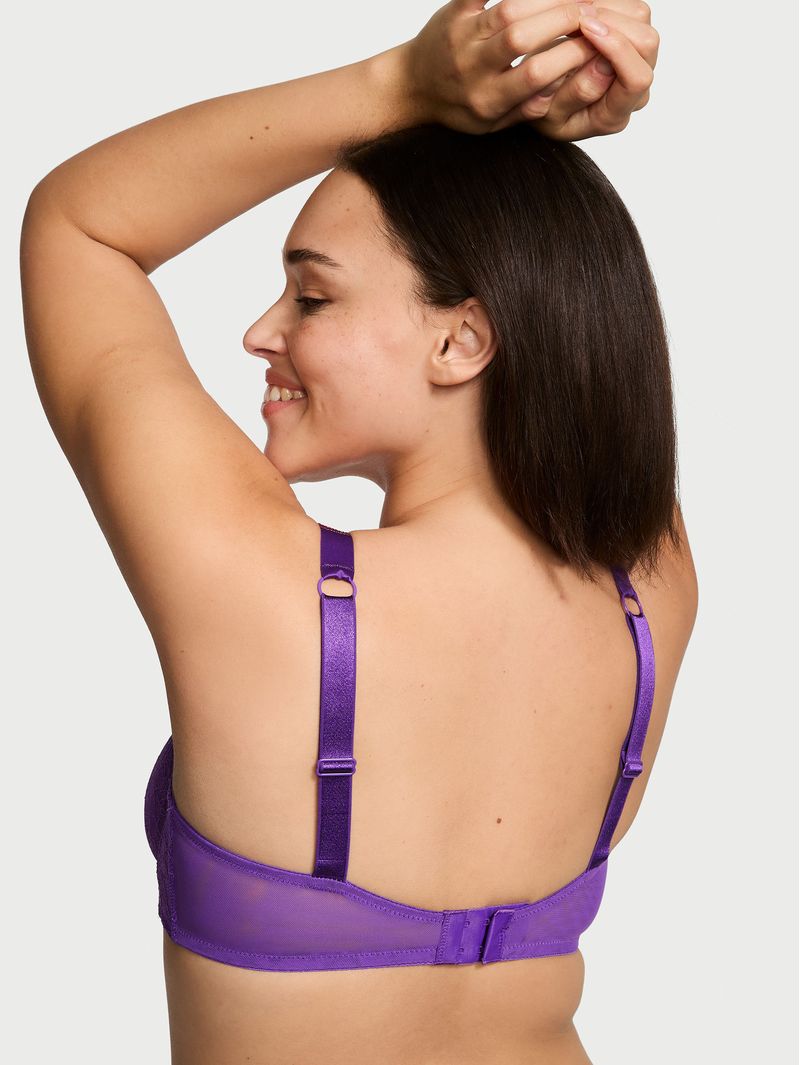 Bra-Demi-de-Encaje-con-Escote-Profundo-y-Tirantes-Brillantes-Sin-Forro-Victorias-Secret-11236390-07P7