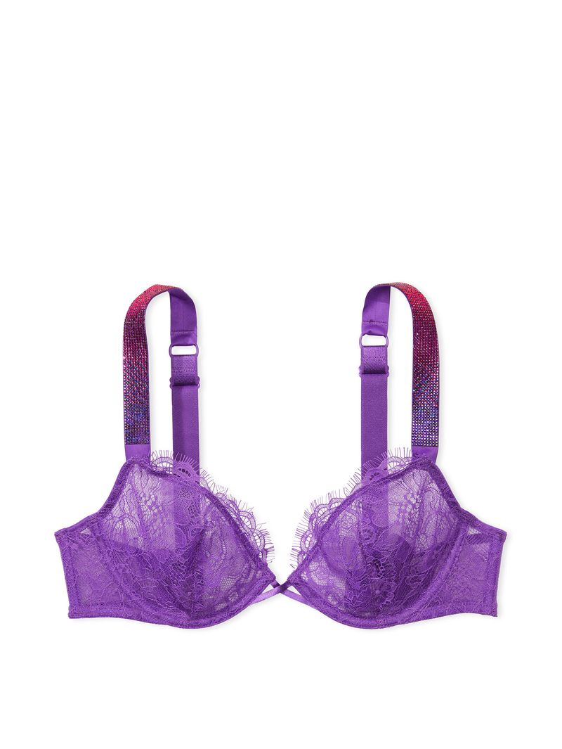Bra-Demi-de-Encaje-con-Escote-Profundo-y-Tirantes-Brillantes-Sin-Forro-Victorias-Secret-11236390-07P7
