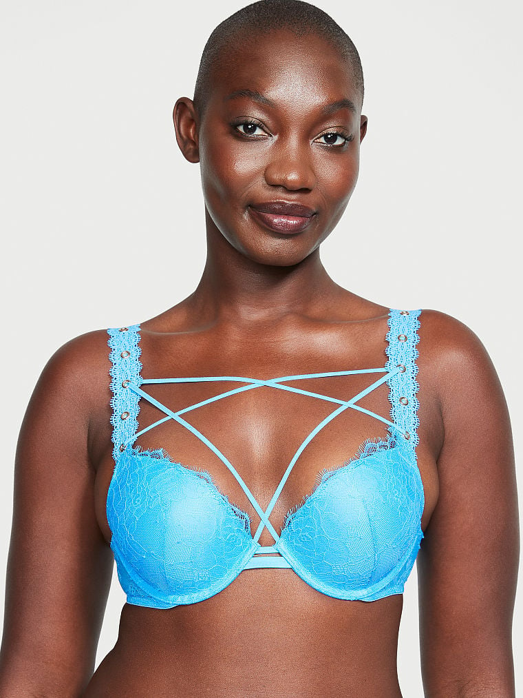 Bra-Push-Up-con-Encaje-de-Rosas-y-Ojales-Victorias-Secret-11239134-54M9