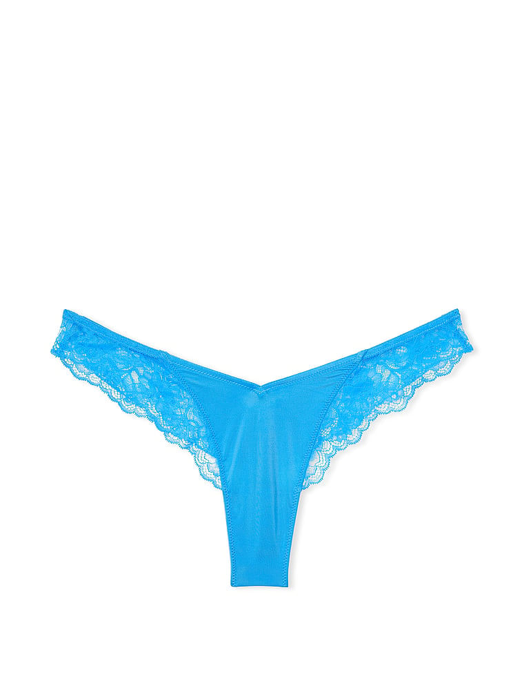 Panty-Tanga-con-Pierna-Alta-y-Ribete-de-Encaje-de-Rosas-Victorias-Secret-11238014-54M9