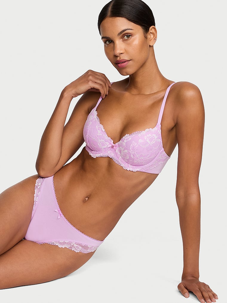 Bra-Demi-con-Copa-de-Encaje-Ligeramente-Forrado-Victorias-Secret-11237445-63GA