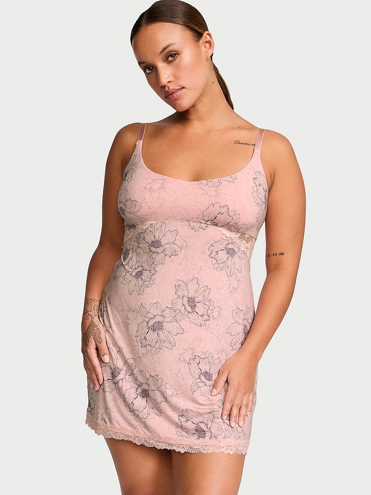 Vestido-Slip-de-Modal-Sweetheart-con-Ribete-de-Encaje-Victorias-Secret-11236426-6CVO