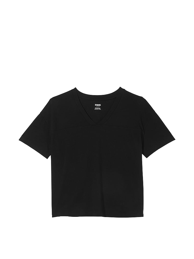 Playera-con-Cuello-en-V-y-Manga-Corta-PINK-11249507-3XZR