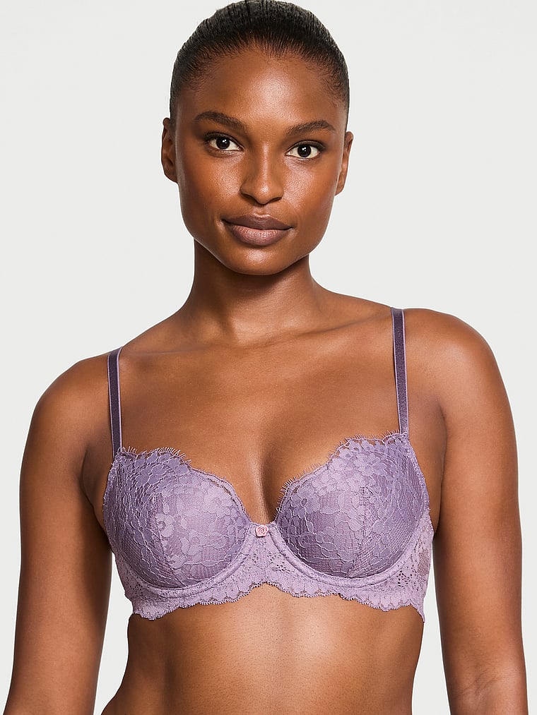 Bra-Demi-de-Encaje-con-Cobertura-Clasica-Ligeramente-Forrado-Victorias-Secret-11254903-01P2