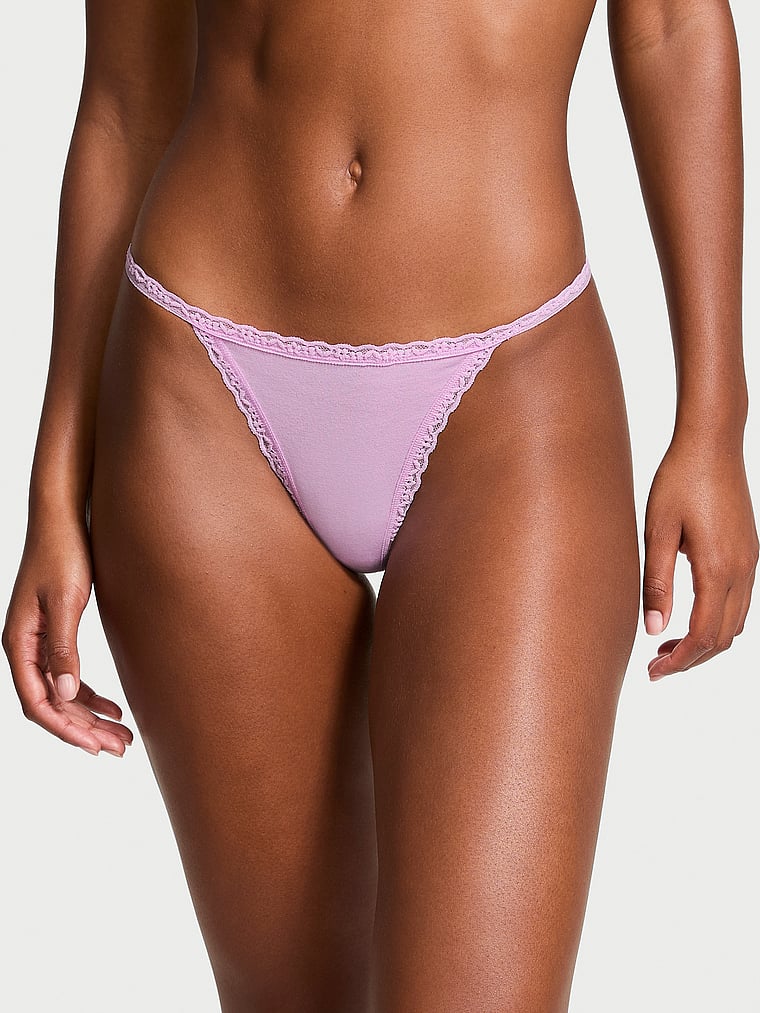 Panty-V-String-de-Algodon-con-Ribete-de-Encaje-Victorias-Secret-11249625-1IUK