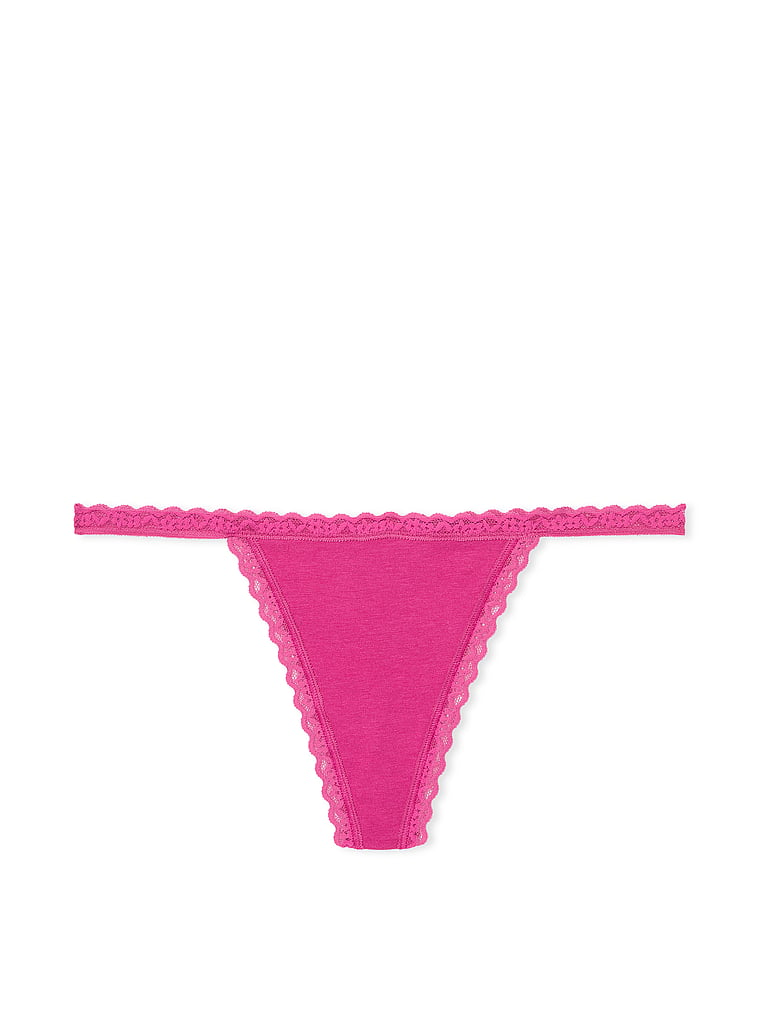 Panty-V-String-de-Algodon-con-Ribete-de-Encaje-Victorias-Secret-11249625-82S5