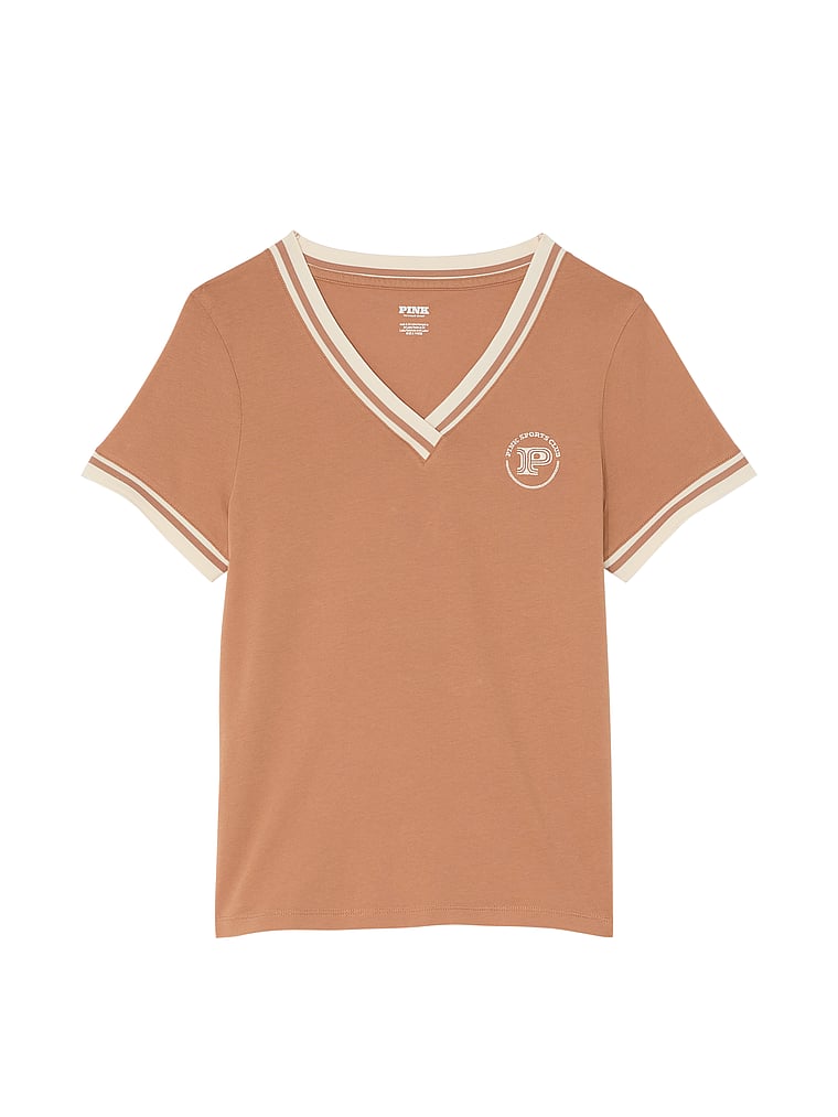 Playera-de-Algodon-Dreamer-con-Cuello-en-V-PINK-11252602-60OW