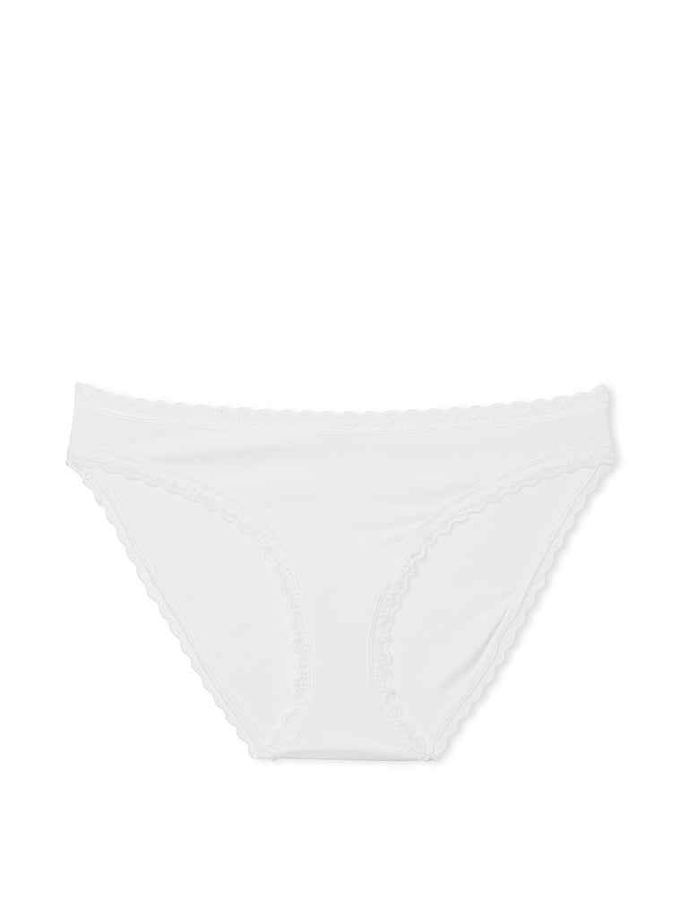 Panty-Bikini-de-Algodon-con-Ribete-de-Encaje-Victorias-Secret-11249624-95D1