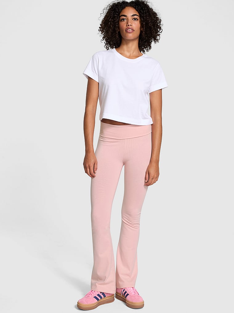 Leggings-Acampanados-con-Cintura-Plegable-de-Algodon-All-Day-PINK-11215461-6GSY