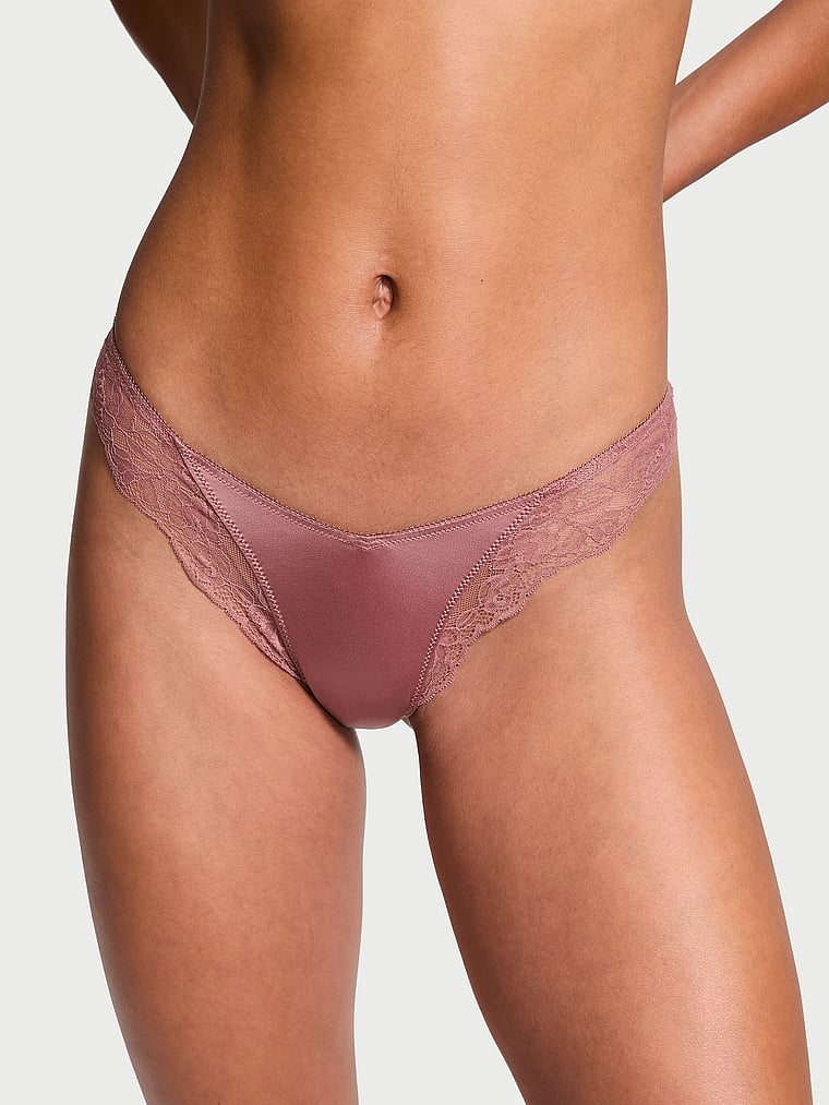 Panty-Tanga-con-Pierna-Alta-y-Ribete-de-Encaje-de-Rosas-Victorias-Secret-11253201-91Q7